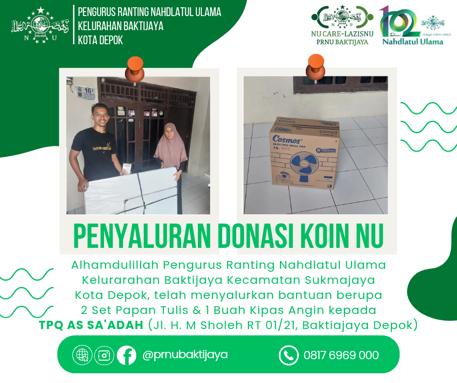 Bagi-bagi White Board ke TPA