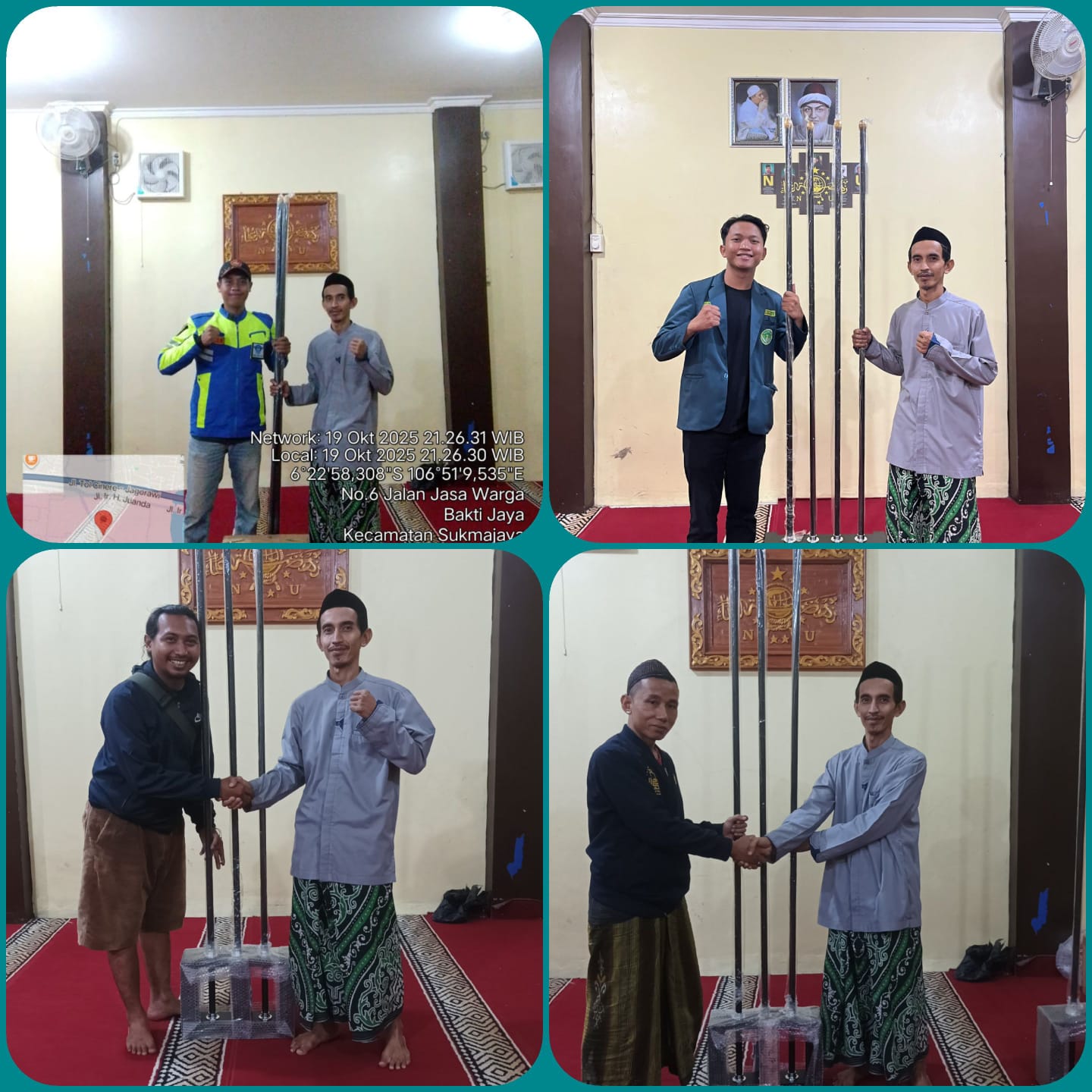 Pembagian Tiang Bendera & Pataka